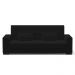 Sofá Cama 02 Lugares Lisboa Linho Preto A79  - D'Rossi