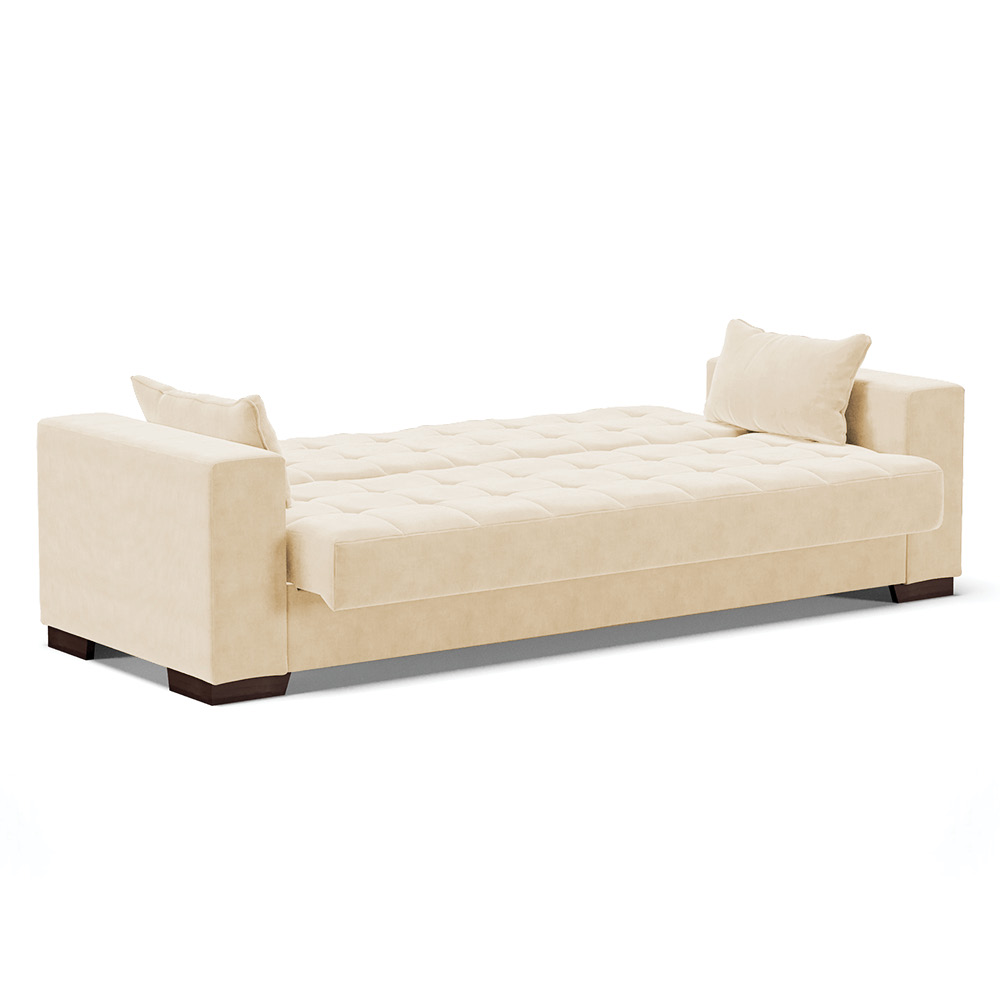 Sofá Cama 02 Lugares Lisboa Suede - D'Rossi