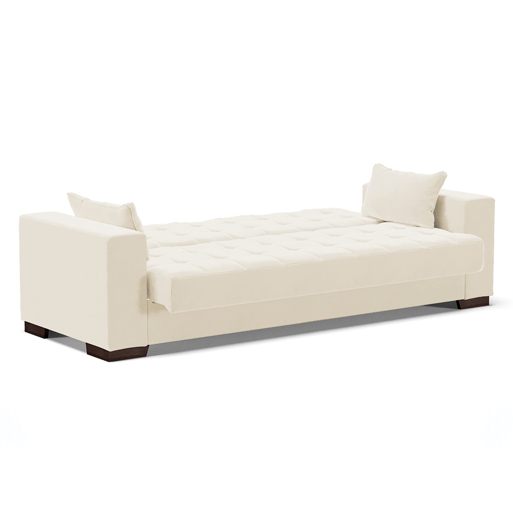 Sofá Cama 02 Lugares Lisboa Veludo  - D'Rossi