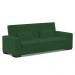 Sofá Cama 02 Lugares Lisboa Veludo Verde  - D'Rossi