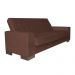 Sofá Cama 2 Lugares para Sala de Estar Lisboa Suede Marrom - D'Rossi