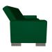 Sofá Cama 2 Lugares para Sala de Estar Lisboa Suede Verde - D'Rossi