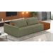 Sofá Ilha 2 Lugares Living 252cm Modulado para Sala Lary Bouclê Verde K01 - D'Rossi