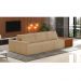 Sofá Ilha 3 Lugares Living 342cm Modulado para Sala Lary Linho Areia K01 - D'Rossi
