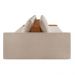 Sofá Ilha 4 Lugares Living 432cm Modulado para Sala Lary Bouclê Creme K01 - D'Rossi