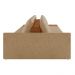 Sofá Ilha 4 Lugares Living 512cm Modulado para Sala Lary Linho Areia K01 - D'Rossi