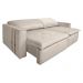 Sofá Retrátil Reclinável 2 lugares 180 cm México Veludo Off White K01 - D'Rossi