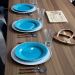 Sousplat Para Prato De Mesa Decorativo Branco Com Detalhes em Rose 33 cm - D'Rossi