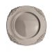Sousplat Redondo Decorativo Natalino Prata 35x35x35 cm D'Rossi