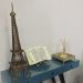 Torre Eiffel Decorativa Corte Laser MDF Cru 60cm - D'Rossi