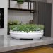 Vaso Bacia Decorativo Osaka Branco G 16x65x52 cm - D'Rossi
