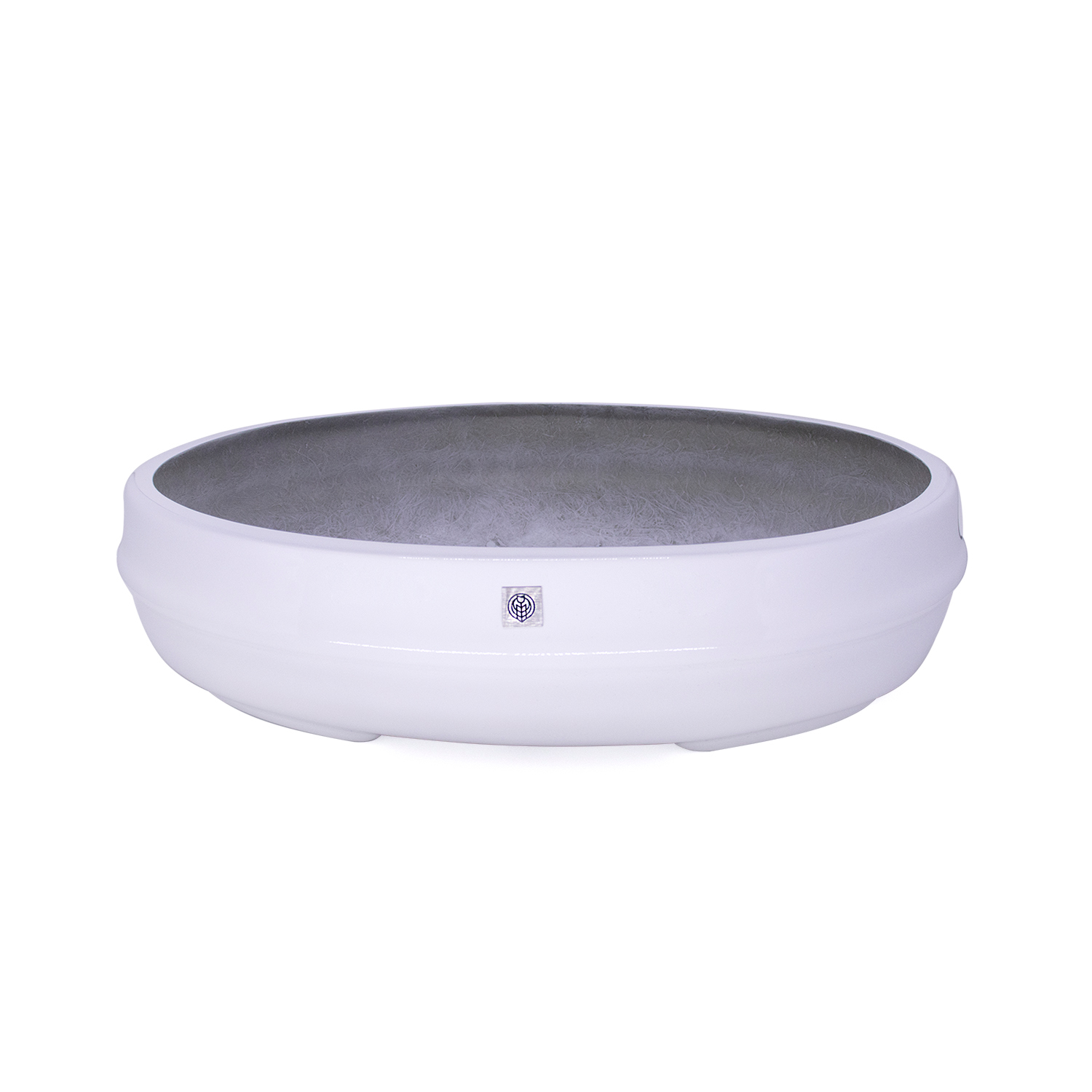 Vaso Bacia Decorativo Osaka Branco G 16x65x52 cm - D'Rossi