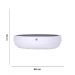 Vaso Bacia Decorativo Osaka Branco G 16x65x52 cm - D'Rossi