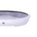 Vaso Bacia Decorativo Osaka Branco P 7x46x35 cm - D'Rossi