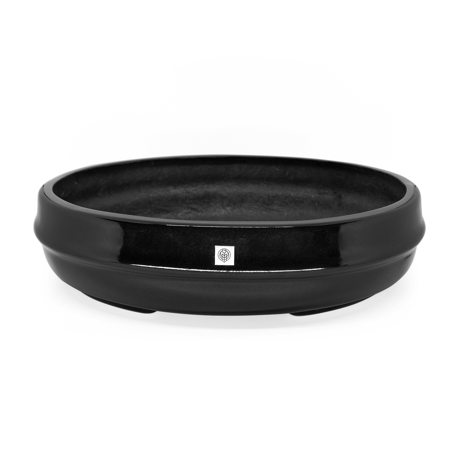 Vaso Bacia Decorativo Osaka Preto G 16x65x52 cm - D'Rossi