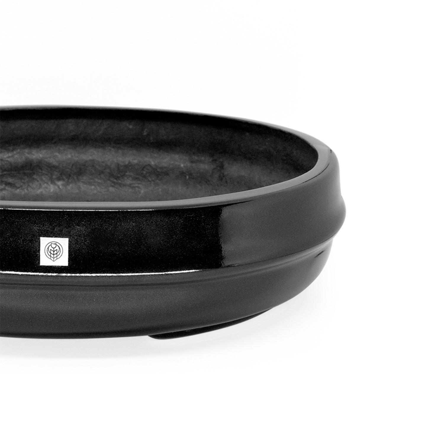 Vaso Bacia Decorativo Osaka Preto G 16x65x52 cm - D'Rossi