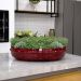 Vaso Bacia Decorativo Osaka Vermelho Lira G 16x65x52 cm - D'Rossi