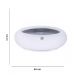 Vaso Bacia Decorativo Redondo Branco M 13x40 cm - D'Rossi