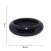 Vaso Bacia Decorativo Redondo Preto M 13x40 cm - D'Rossi