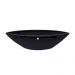 Vaso Decorativo Barca Preto 17x63x17 cm - D'Rossi