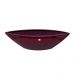 Vaso Decorativo Barca Vermelho Lira 17x63x17 cm - D'Rossi