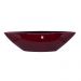 Vaso Decorativo Barca Vermelho Lira 17x63x17 cm - D'Rossi