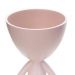Vaso Decorativo Bob Robert Plant Sentando em Poliresina Rosa 18x10x10 cm - D'Rossi