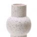 Vaso Decorativo Cilíndrico em Cerâmica Branco 24x11 cm - D'Rossi