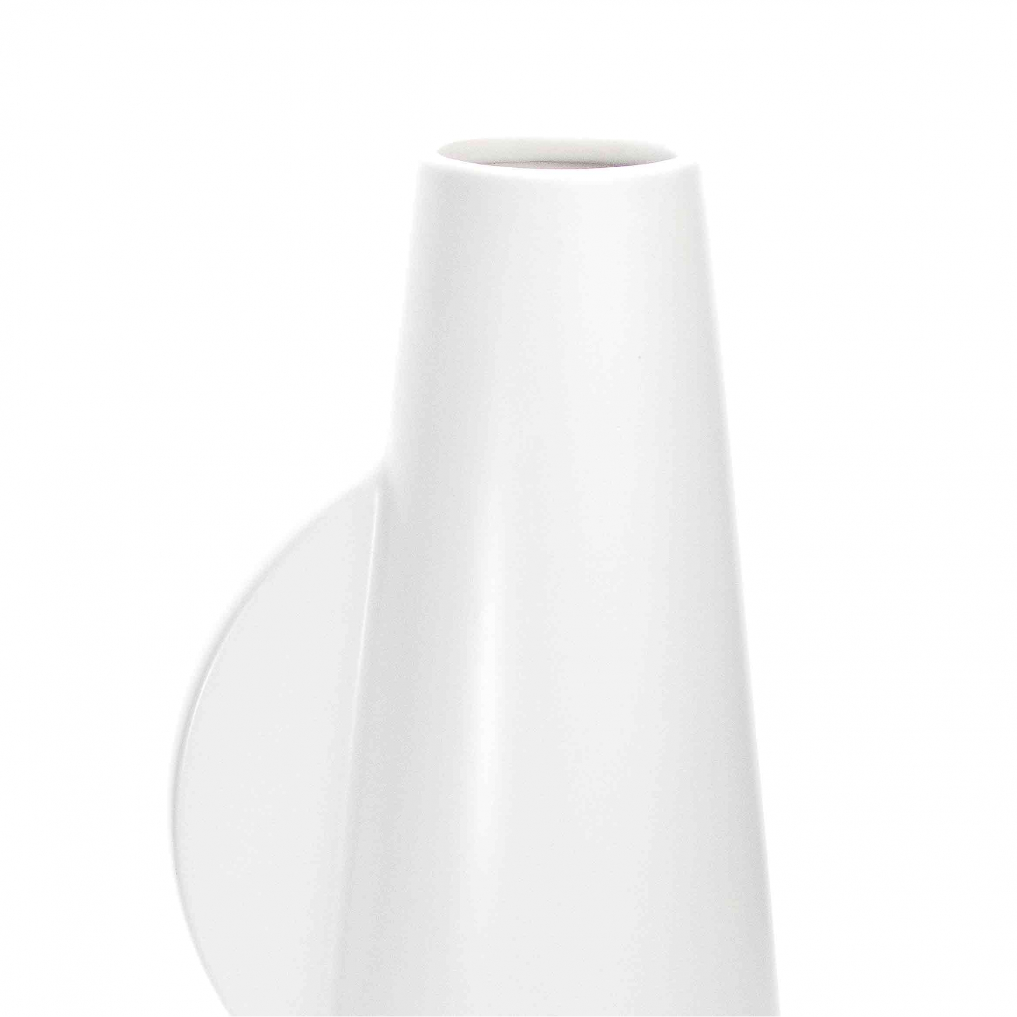 Vaso Decorativo Cilíndrico em Poliresina 33x16x16 cm - D'Rossi