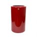 Vaso Decorativo Cilindro Vermelho Lira 70x34x34 cm - D'Rossi
