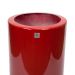 Vaso Decorativo Cilindro Vermelho Lira 70x34x34 cm - D'Rossi