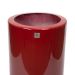 Vaso Decorativo Cilindro Vermelho Lira 89x34x34 cm - D'Rossi