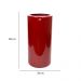 Vaso Decorativo Cilindro Vermelho Lira 89x34x34 cm - D'Rossi
