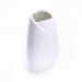 Vaso Decorativo Dobradura Branco em Cerâmica 25x16 cm - D'Rossi