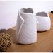 Vaso Decorativo Dobradura Branco em Cerâmica 25x16 cm - D'Rossi