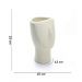 Vaso Decorativo Rosto Areia em Cerâmica 23x15 cm - D'Rossi