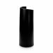 Vaso Decorativo em Cerâmica Cilíndrico Preto 33x11 cm - D'Rossi