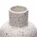 Vaso Decorativo em Cerâmica Flocos Branco 20x13 cm - D'Rossi