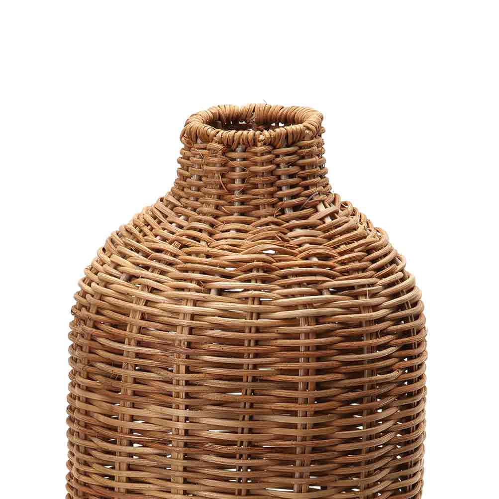 Vaso Decorativo em Rattan 36x16 cm - D'Rossi