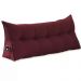 Almofada Para Cabeceira Apoio 140cm Suede Bordô - DS Estofados