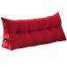 Almofada Para Cabeceira Apoio 140cm Suede Vermelho - DS Estofados