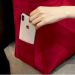 Almofada Para Cabeceira Apoio 90cm Suede  Vermelho - DS Estofados