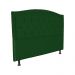 Cabeceira Casal 140cm Para Cama Box Diana Suede Verde - DS Estofados