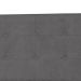Cabeceira Casal 140cm Para Cama Box Luna Suede Amassado Cinza - DS Estofados