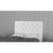 Cabeceira Casal 140cm Para Cama Box Ravena Napa Branco - DS Estofados