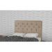 Cabeceira Casal 140cm Para Cama Box Ravena Suede Amassado Bege - DS Estofados