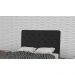 Cabeceira Casal 140cm Para Cama Box Ravena Suede Preto - DS Estofados