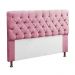 Cabeceira Casal 140cm Para Cama Box Sofia Suede Rosê - DS Estofados