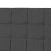 Cabeceira Casal Bari 140cm Para Cama Box Suede Cinza - DS Estofados