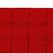 Cabeceira Casal Bari 140cm Para Cama Box Suede Vermelho - DS Estofados